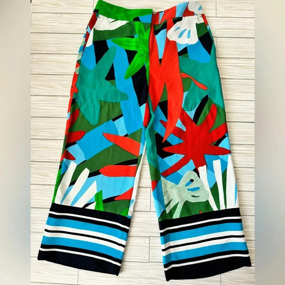 NWT | Ann Taylor Factory | The Drapey Wide Leg Crop Pants - Size 0P - Picture 1 of 5